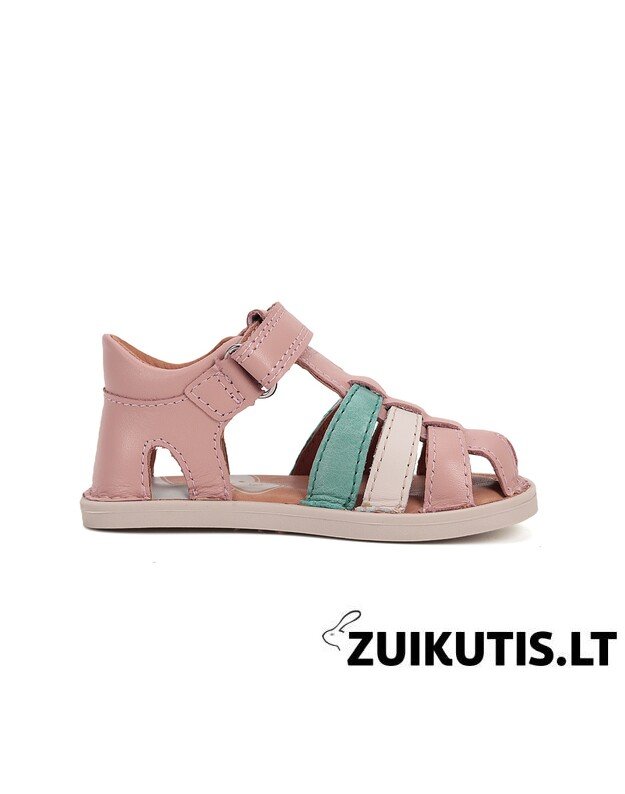 Rožinės barefoot basutės 20-25 d. G076-51736C
