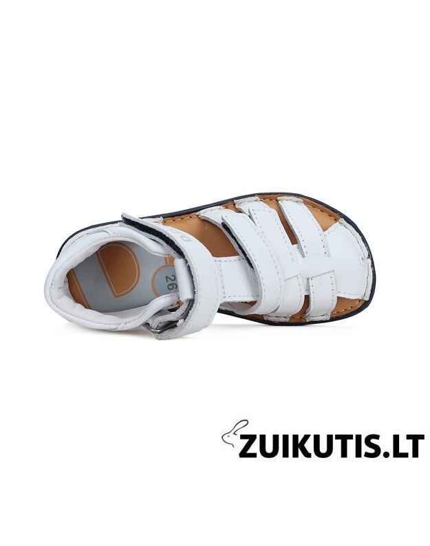 Baltos barefoot basutės 20-25 d. G076-41876A