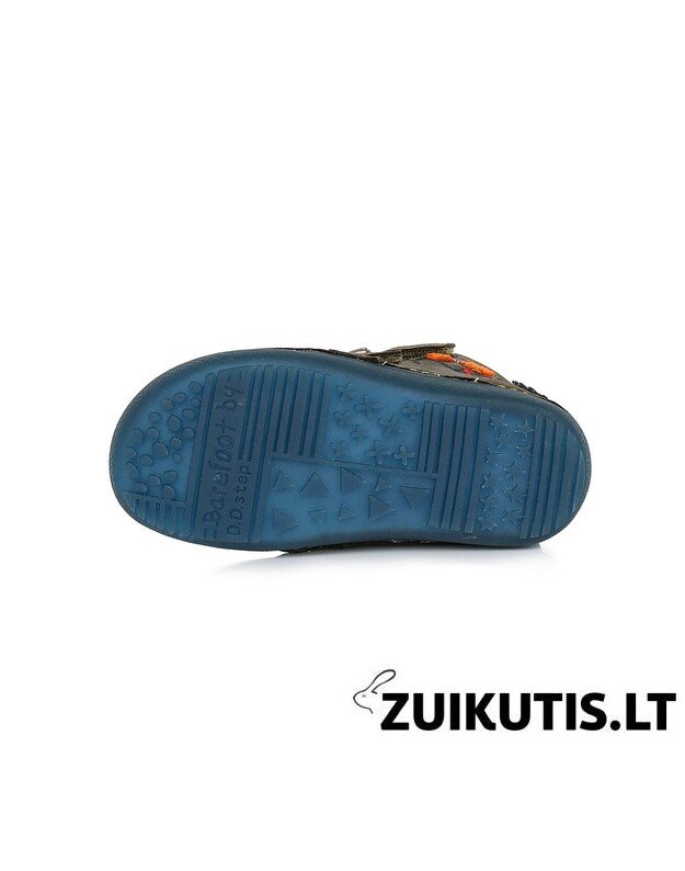 Barefoot batai su dirbtinio kailio pamušalu 25-30 d. W063-321M 2