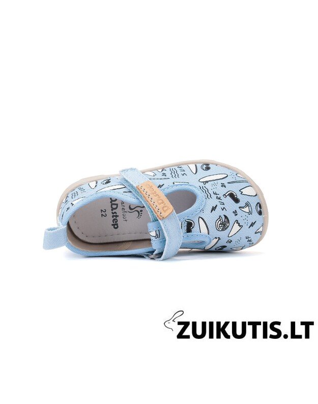 Barefoot canvas kambariniai batai 20-25 d. C086-61137A 3