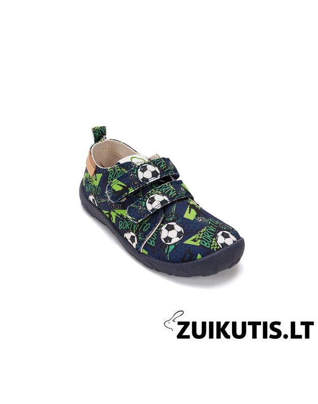 Barefoot canvas kambariniai batai 26-31 d. C086-62397M 1
