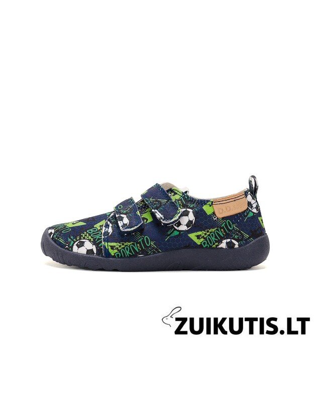 Barefoot canvas kambariniai batai 26-31 d. C086-62397M