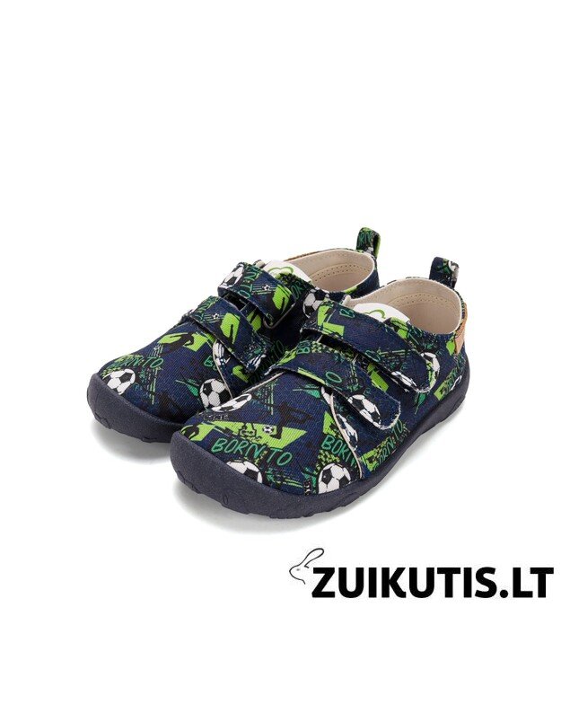 Barefoot canvas kambariniai batai 26-31 d. C086-62397M 2
