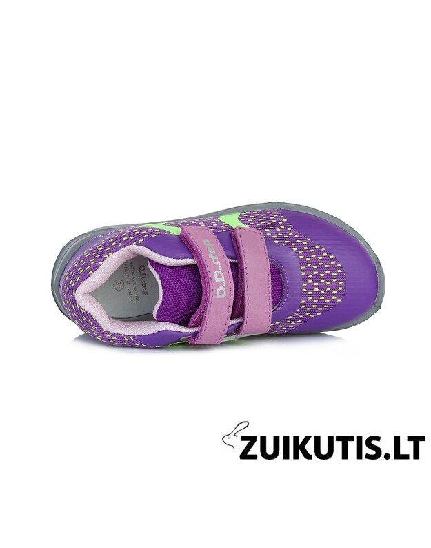 Violetiniai sportiniai batai 30-35 d. F61755CL 5