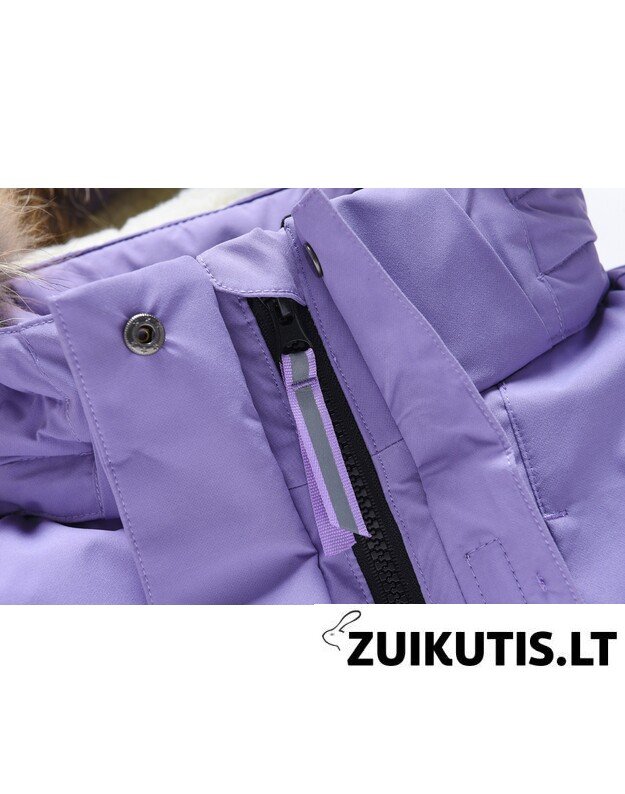 Valianly violetinė žieminė striukė/paltas mergaitei 9532_116-134 7 Valianly violetinė žieminė striukė/paltas mergaitei 9532_116-134 7
