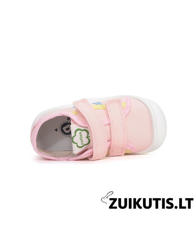 Rožiniai canvas batai 22-27 d. C100-61143D 3