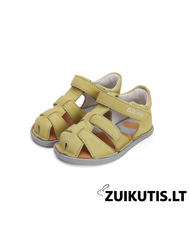 Khaki barefoot basutės 20-25 d. G076-41942A 5
