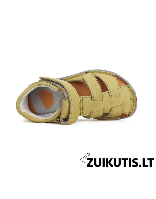 Khaki barefoot basutės 20-25 d. G076-41942A 3