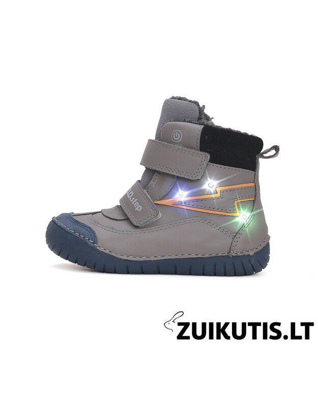 LED Batai su dirbtinio kailio pamušalu 31-36 d. W050-42707AL 1