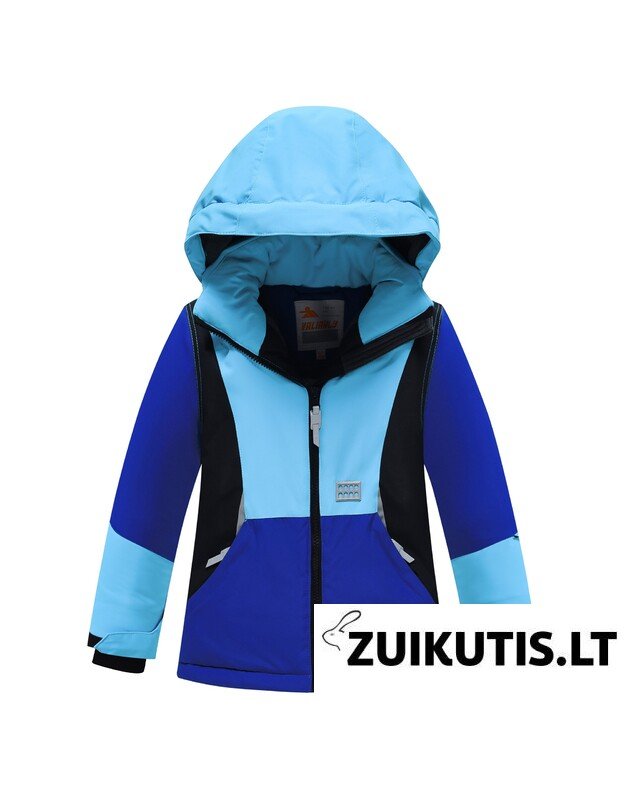 Mėlynas 2 dalių Valianly žieminis kombinezonas 110-140 9 Mėlynas 2 dalių Valianly žieminis kombinezonas 110-140 9