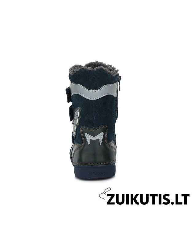 LED Batai su dirbtinio kailio pamu&scaron;alu 25-30 d. W068-346AM 1