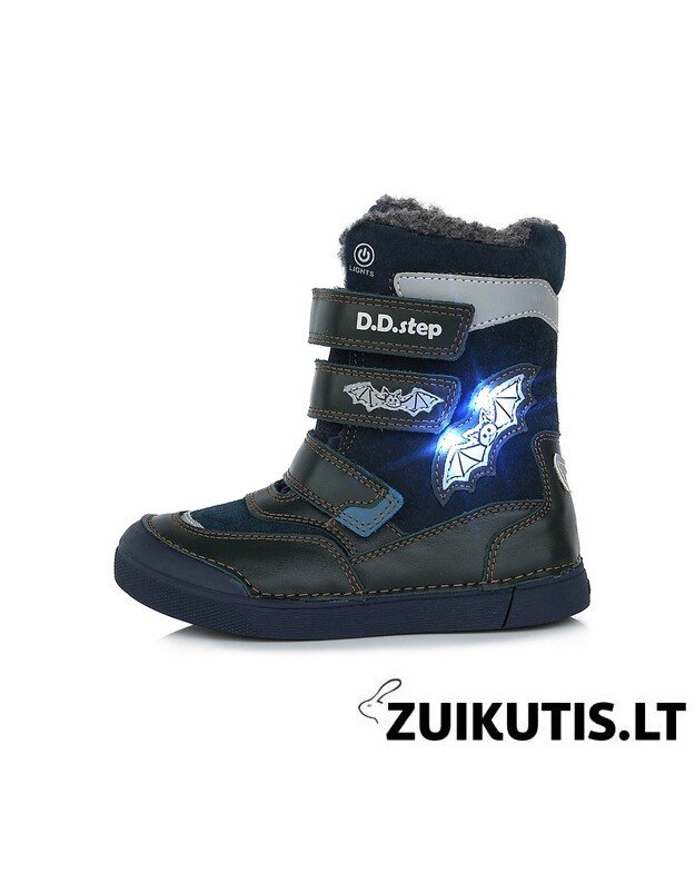 LED Batai su dirbtinio kailio pamu&scaron;alu 25-30 d. W068-346AM