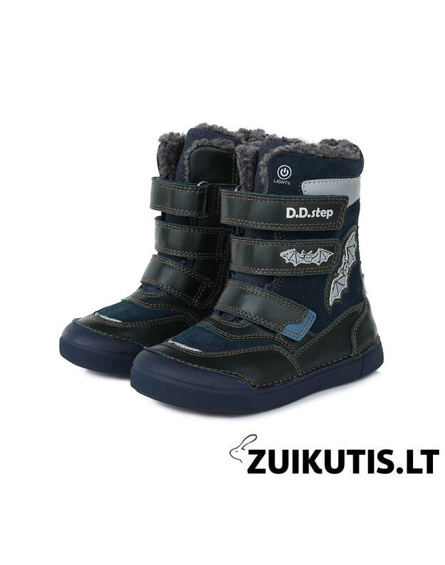 LED Batai su dirbtinio kailio pamu&scaron;alu 25-30 d. W068-346AM 5