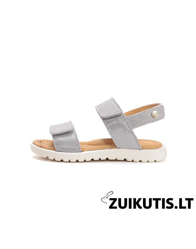 Sidabrinės spalvos basutės 31-36 d. G055-61241BL