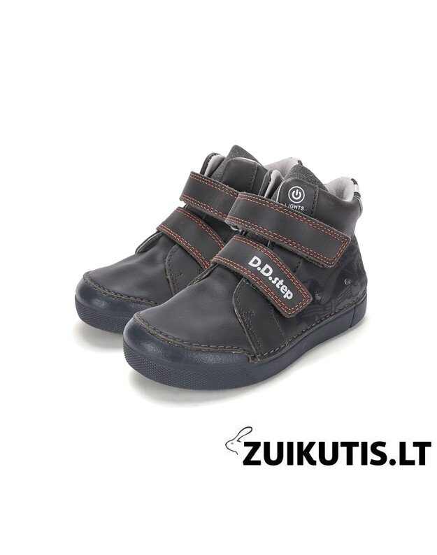 Pilki LED batai 25-30 d. A068-62454M 2
