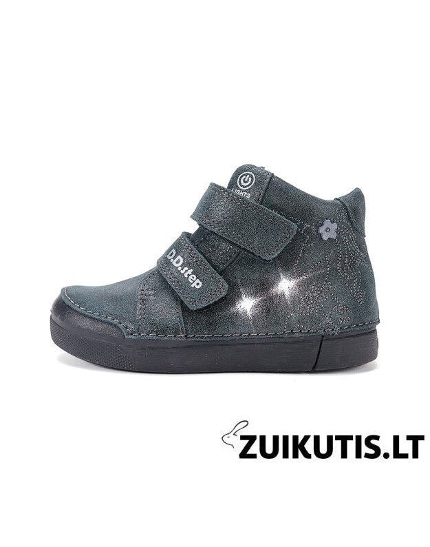 Tamsiai žali LED batai 25-30 d. A068-62147BM