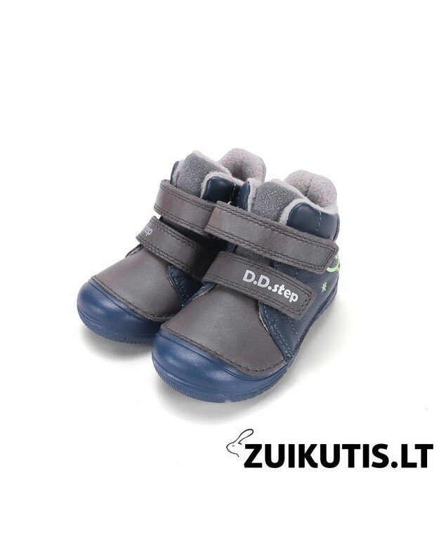 Mėlyni batai su plonu pa&scaron;iltinimu 21-25 d. A082-62203 2