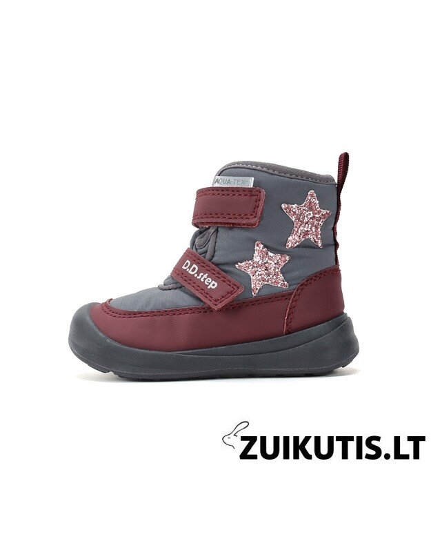 Pilki vandeniui atsparūs batai 22-27 d. P104-62467A