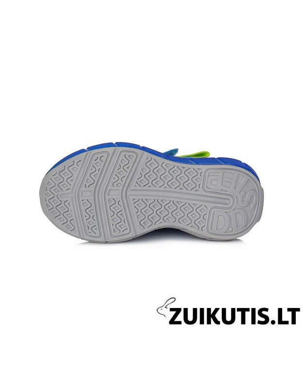 Mėlyni sportiniai LED batai 24-29 d. F61297AM