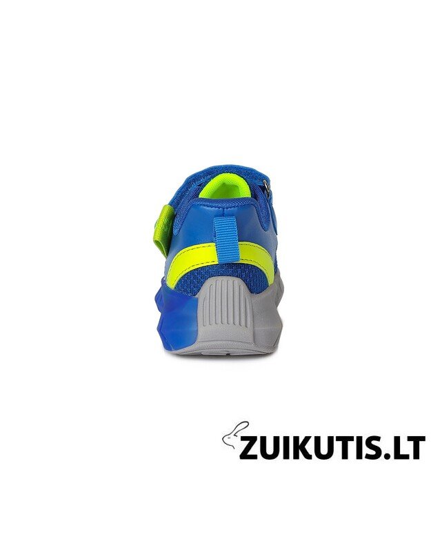 Mėlyni sportiniai LED batai 24-29 d. F61297AM