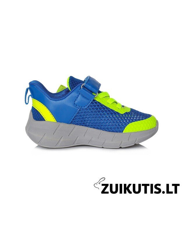 Mėlyni sportiniai LED batai 24-29 d. F61297AM