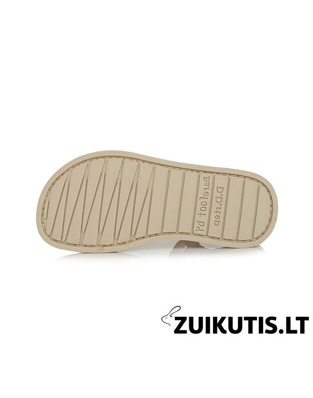 Kreminės barefoot basutės 26-31 d. G076-323M 4