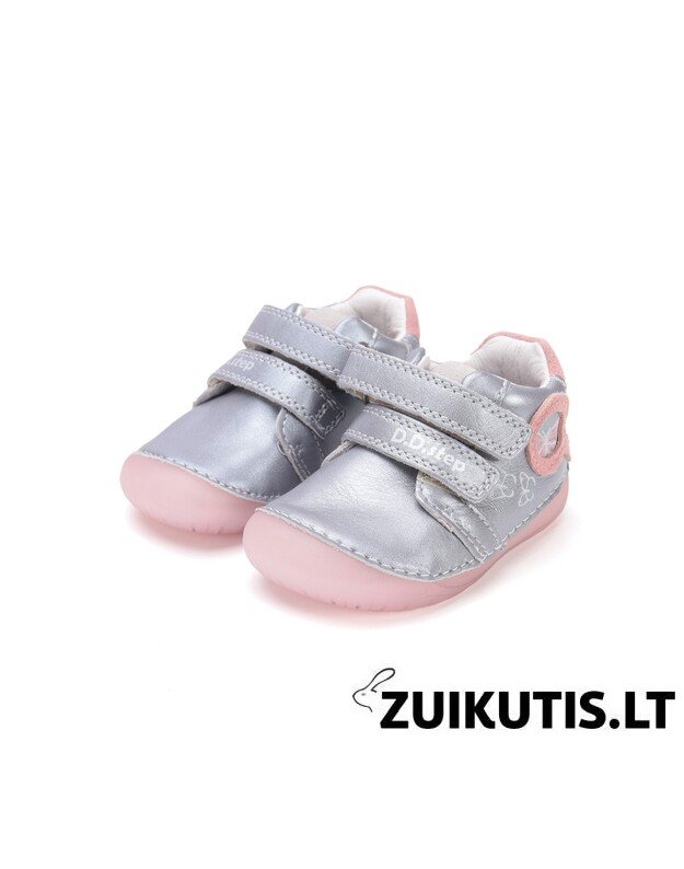 Barefoot sidabro spalvos batai 20-25 d. S070-52838 5