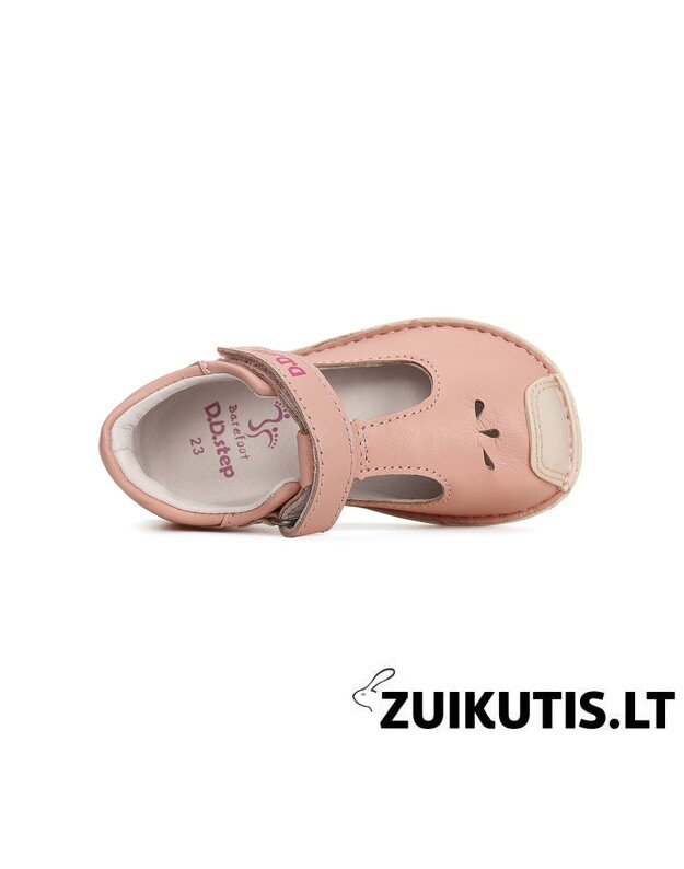 Barefoot rožiniai batai 21-26 d. H085-41850C 1