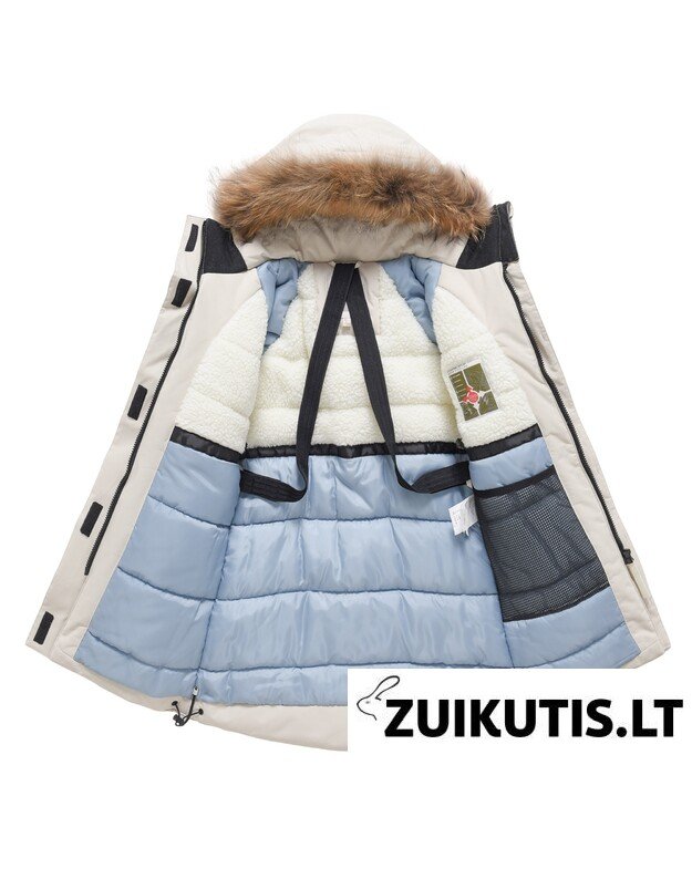 Valianly žieminė striukė/paltas mergaitei 9534_128-158 3 Valianly žieminė striukė/paltas mergaitei 9534_128-158 3