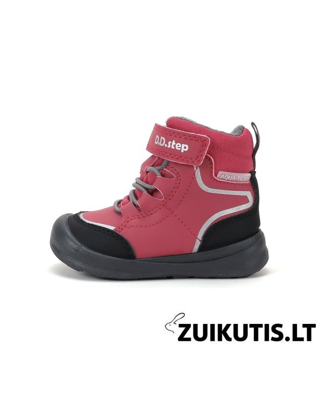 Rožiniai vandeniui atsparūs batai 28-33 d. P104-62468FL