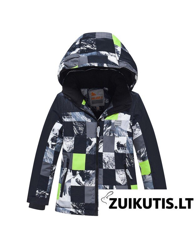 Pilkas 2 dalių Valianly žieminis kombinezonas 128-158 4