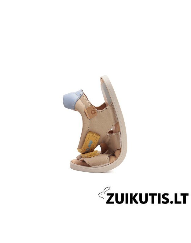 Kreminės barefoot basutės 26-31 d. G076-51995AM 1