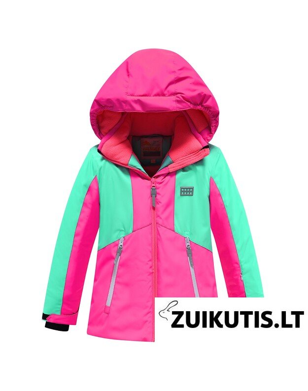 2 dalių rožinis Valianly žieminis kombinezonas 128-158 2