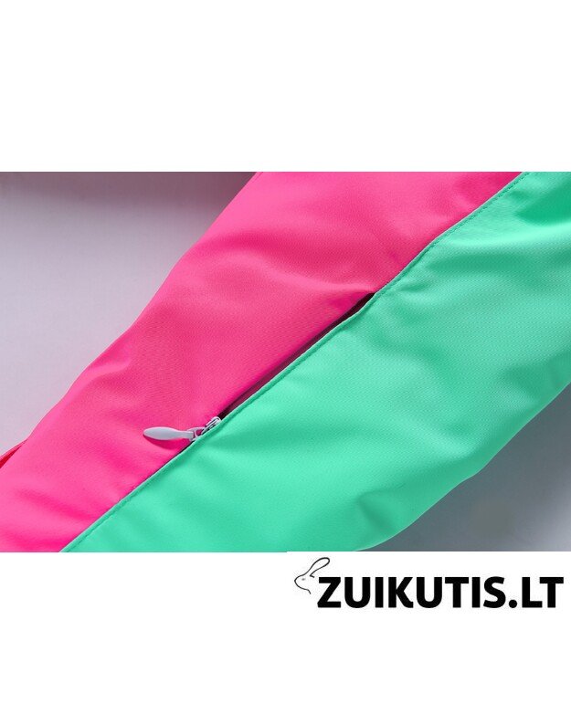 2 dalių rožinis Valianly žieminis kombinezonas 128-158 1