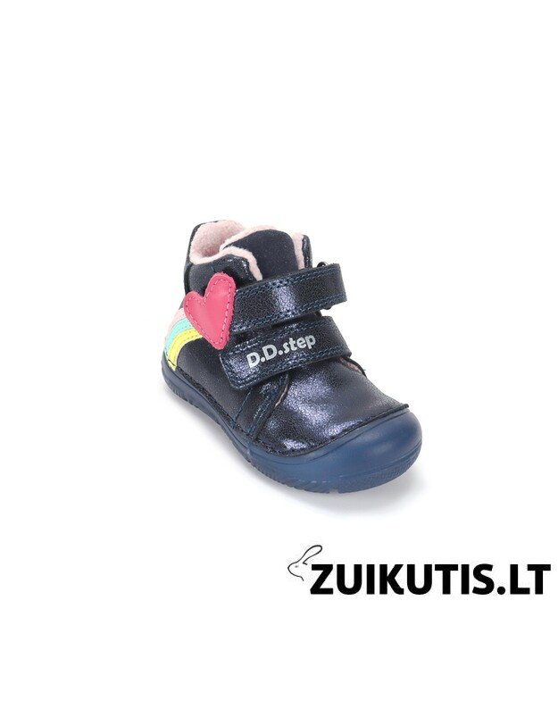 Tamsiai mėlyni batai su plonu pa&scaron;iltinimu 26-31 d. A082-62750M 1