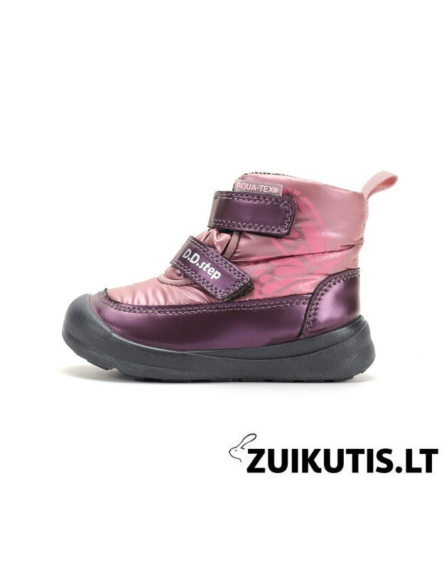 Rožiniai vandeniui atsparūs batai 28-33 d. P104-62375L