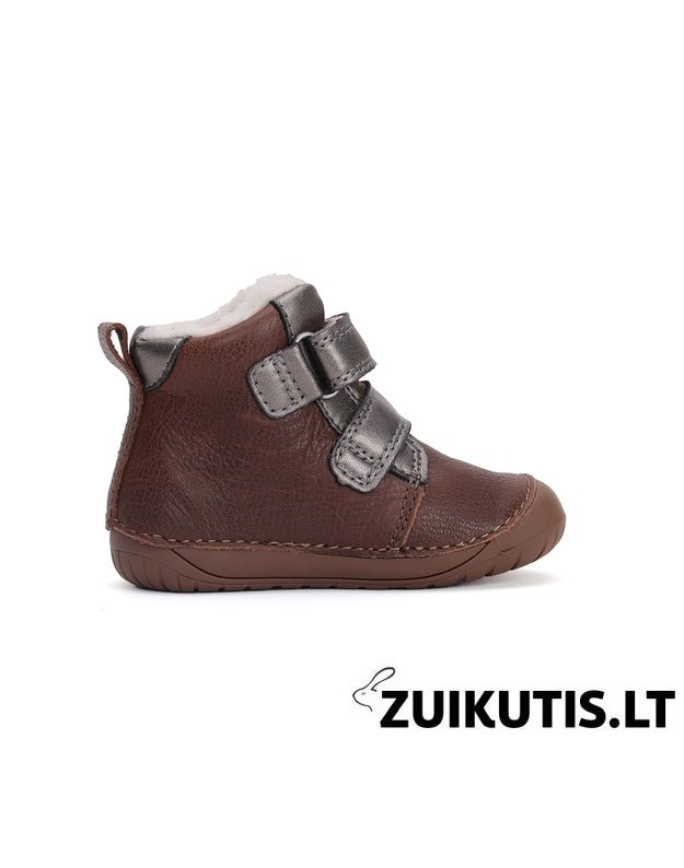 Barefoot batai su dirbtinio kailio pamu&scaron;alu 20-25 d. W070-42522A