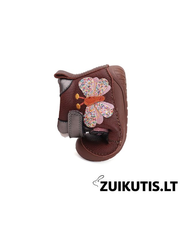 Barefoot batai su dirbtinio kailio pamu&scaron;alu 20-25 d. W070-42522A