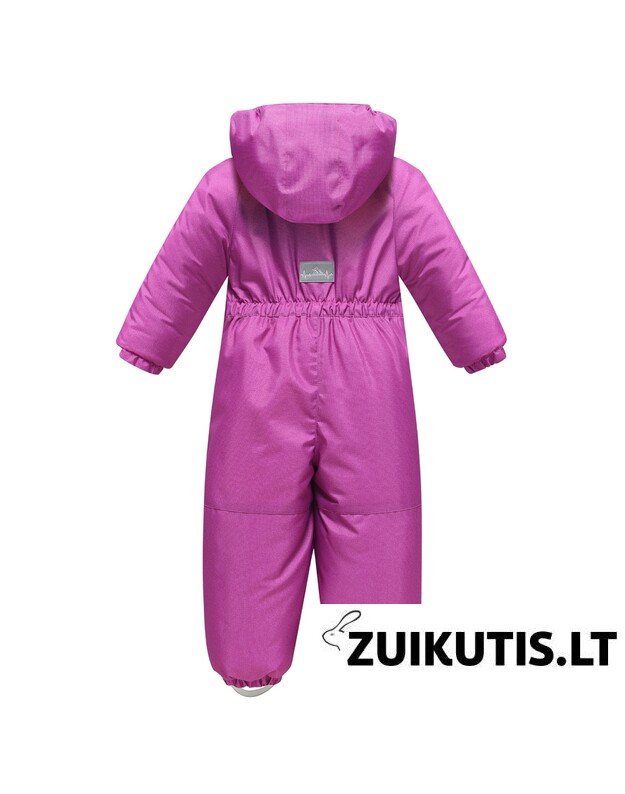 Vientisas rožinis žieminis VALIANLY kombinezonas 92-122 4