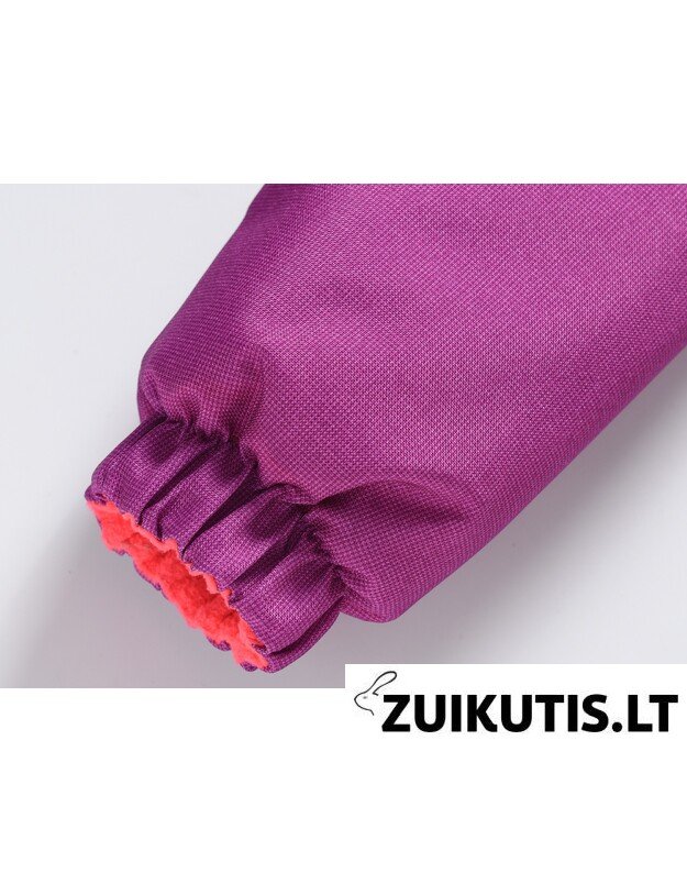 Vientisas rožinis žieminis VALIANLY kombinezonas 92-122 3