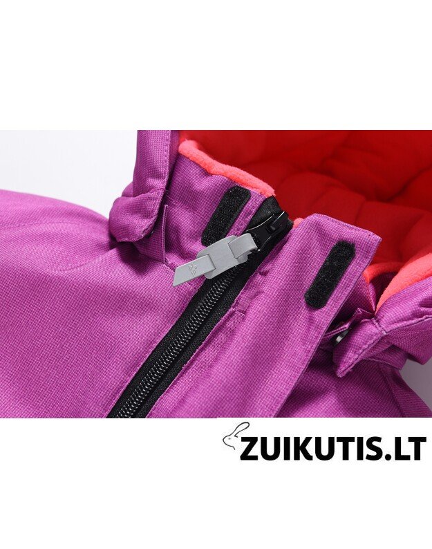 Vientisas rožinis žieminis VALIANLY kombinezonas 92-122 6