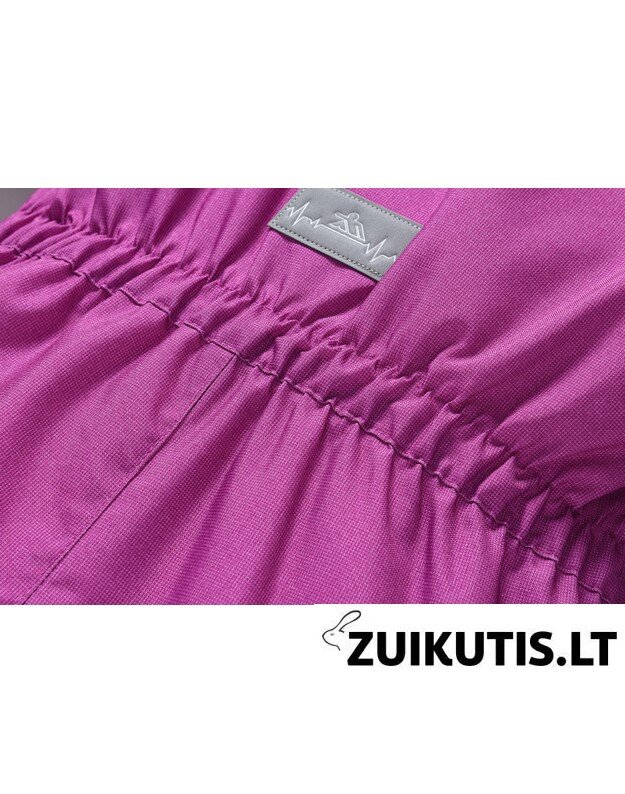 Vientisas rožinis žieminis VALIANLY kombinezonas 92-122 2