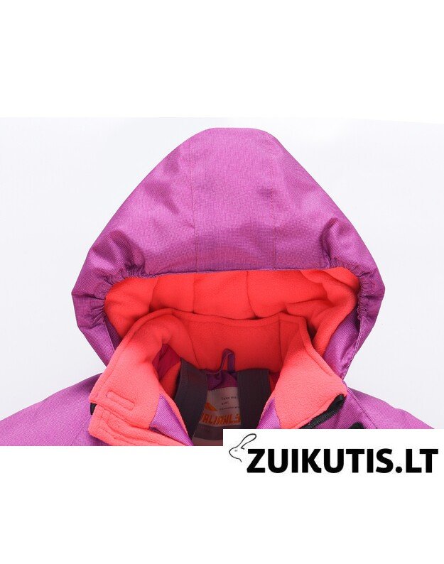 Vientisas rožinis žieminis VALIANLY kombinezonas 92-122 5