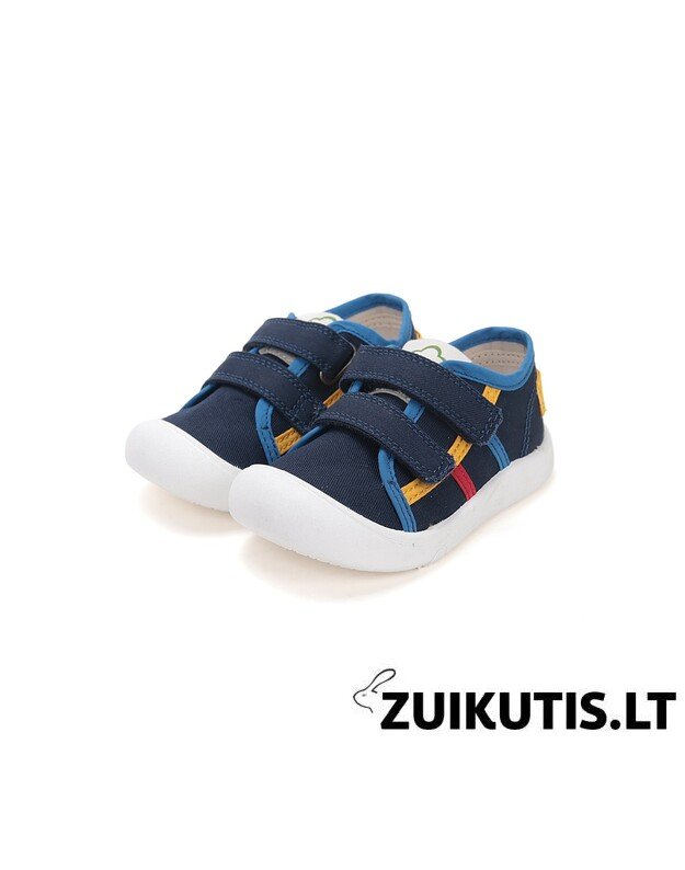 Tamsiai mėlyni canvas batai 28-33 d. C100-61143BL 5