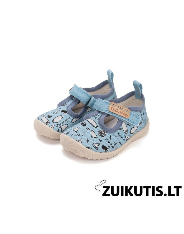 Barefoot canvas kambariniai batai 20-25 d. C086-61137 6