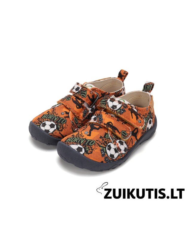 Barefoot canvas kambariniai batai 20-25 d. C086-62397A 2