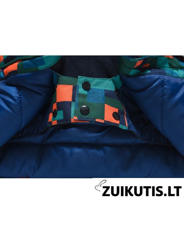 Žalias 2 dalių Valianly žieminis kombinezonas 146-176 4