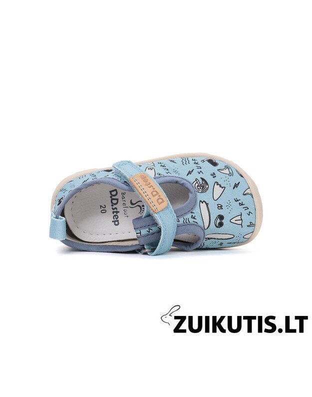 Barefoot canvas kambariniai batai 26-31 d. C086-61137M 4