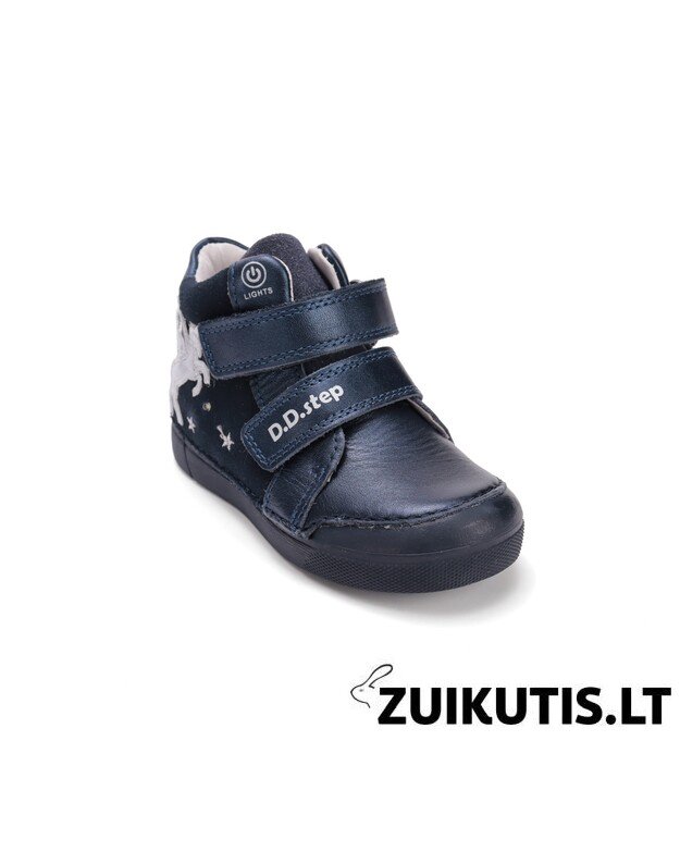 Tamsiai mėlyni LED batai 25-30 d. A068-52459M 6