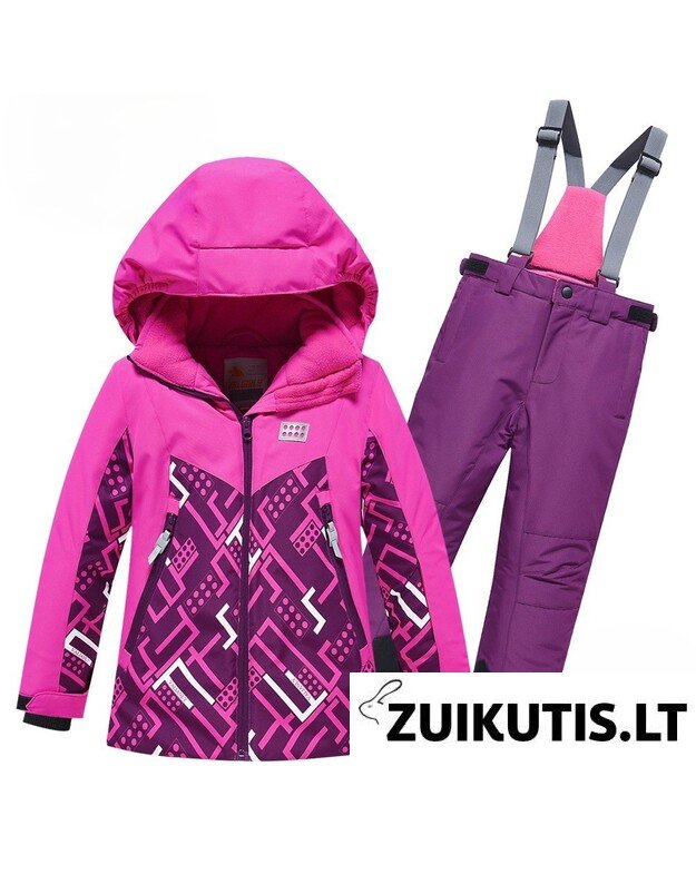 2 dalių Valianly žieminis kombinezonas 98-128 2 dalių Valianly žieminis kombinezonas 98-128